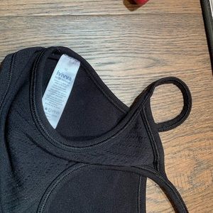 Ivivva Girls size 10 black sports bra